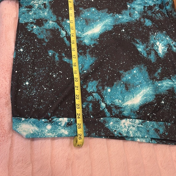 SHEIN Hooded Sweater W/ Galaxy Print - Picture 5 of 5